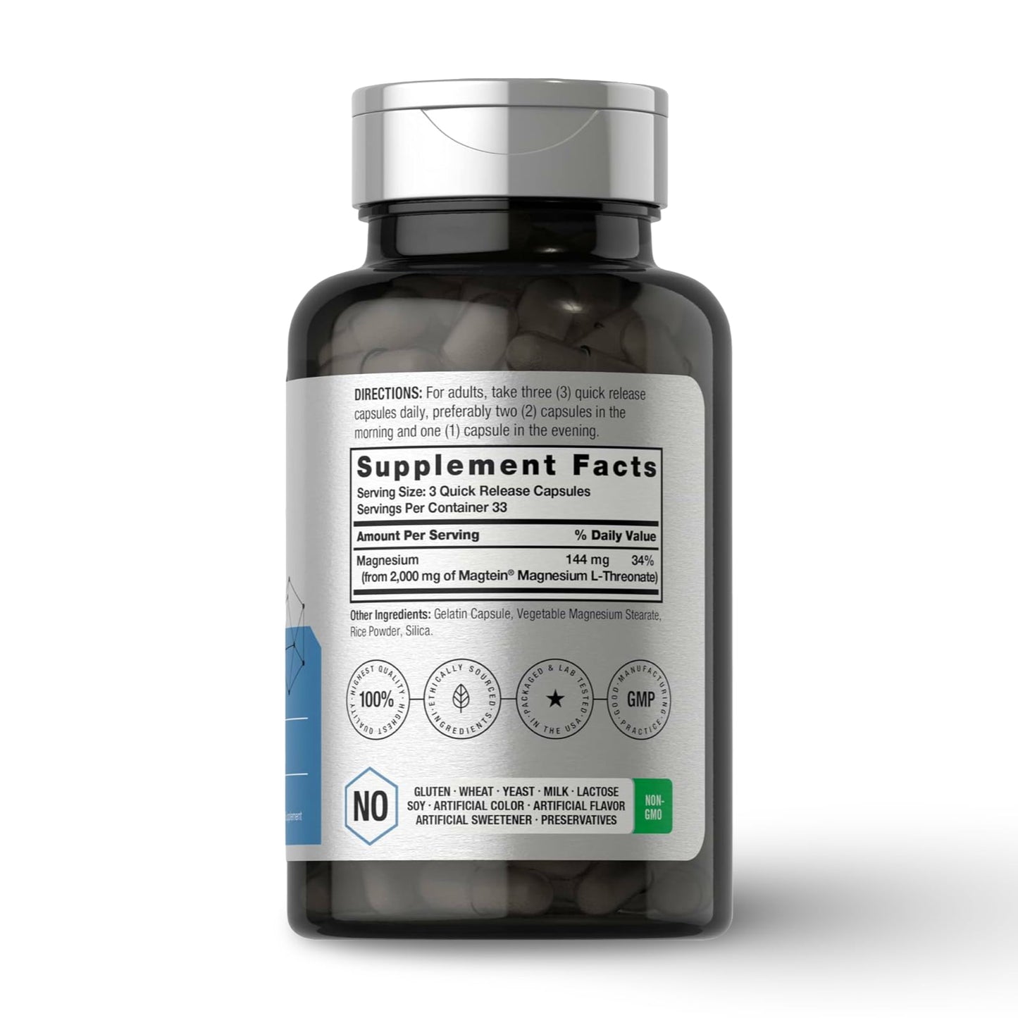 ingredientes Treinato de Magnesio Costa Rica