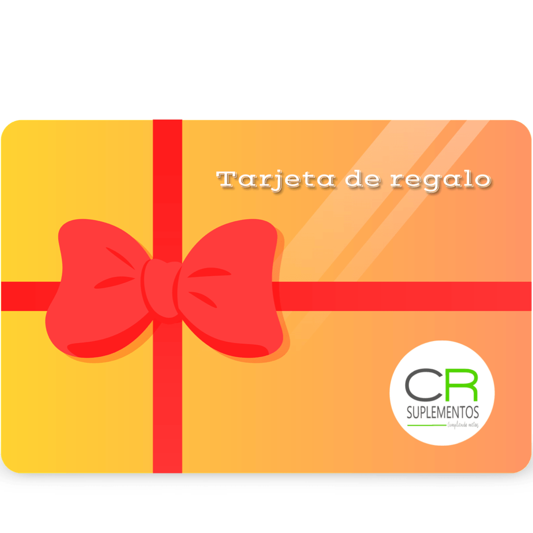 CR Suplementos Costa Rica Gift Card (tarjeta de regalo) digital. Montos desde 10,000 a 50,000 colones - CR Suplementos Costa Rica