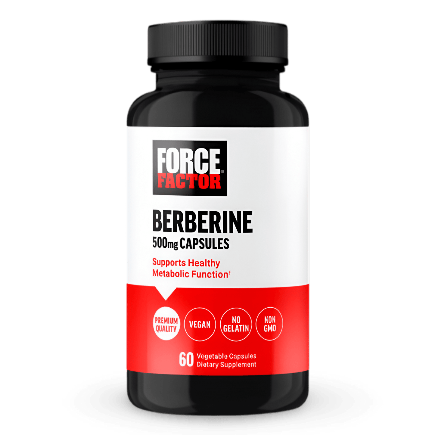 Force Factor Berberine (Berberina) 500mg 60 caps. Envío a todo Costa Rica - CR Suplementos Costa Rica