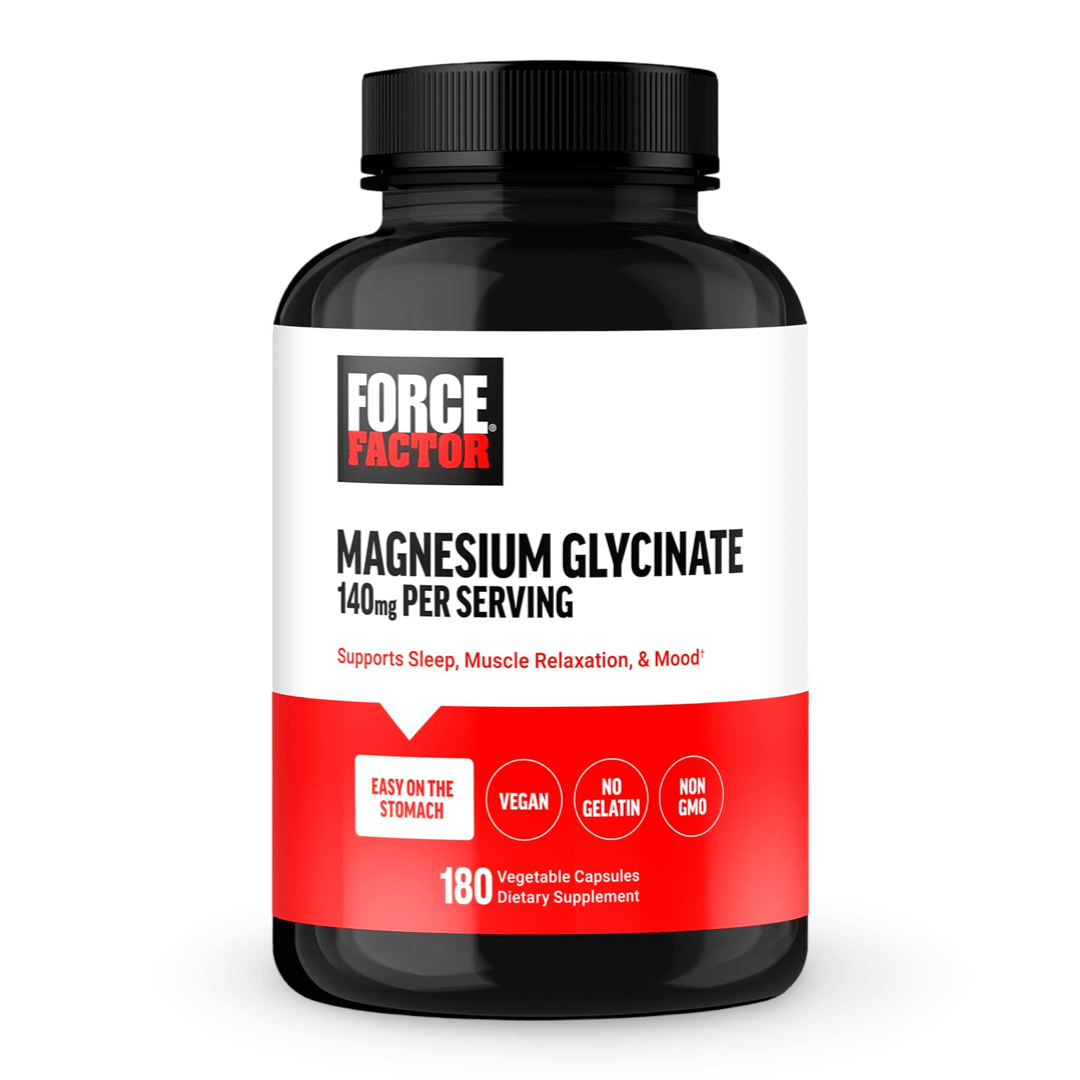 Force Factor Glicinato de Magnesio 140mg 180 cápsulas. Envío a todo el país 🇨🇷 - CR Suplementos Costa Rica