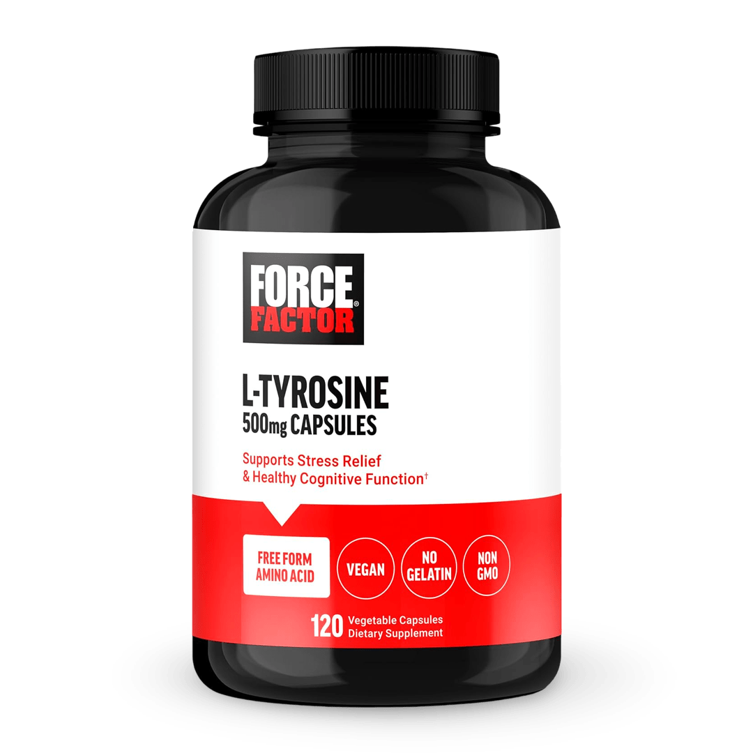 Force Factor L - Tirosina 500mg 120 cápsulas. Envío a todo Costa Rica - CR Suplementos Costa Rica