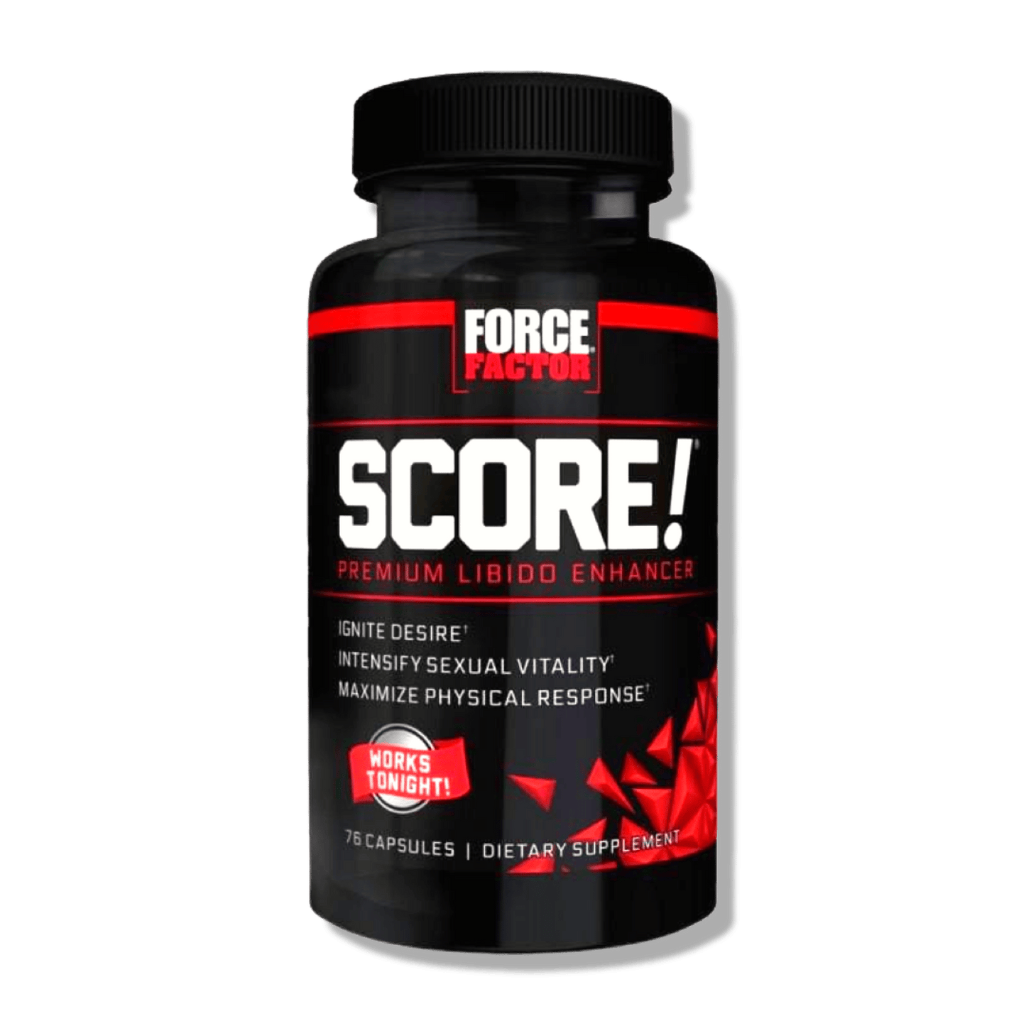 Force Factor SCORE! Energía y Vitalidad Masculina – 76 cápsulas - CR Suplementos Costa Rica