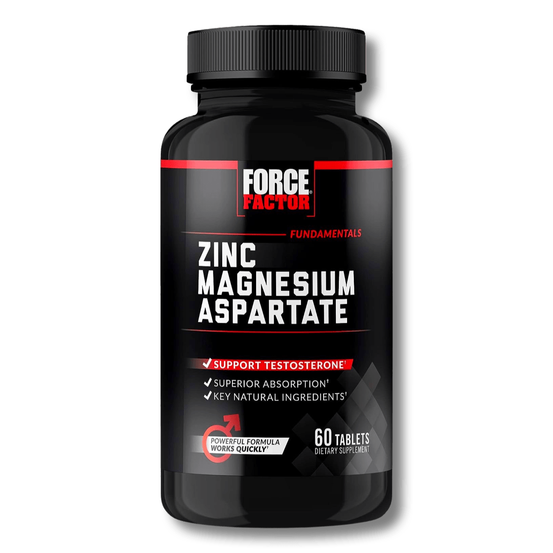 Force Factor ZMA 60 tabletas. Suplemento para la producción de testosterona - CR Suplementos Costa Rica