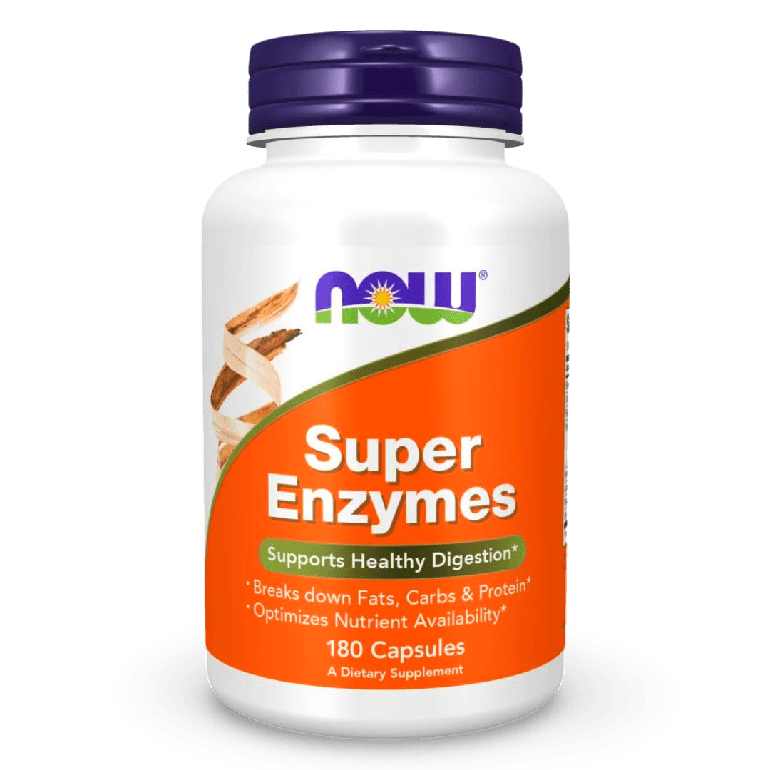 Now Foods Super Enzimas Digestivas 180 cápsulas. Envío todo Costa Rica - CR Suplementos Costa Rica