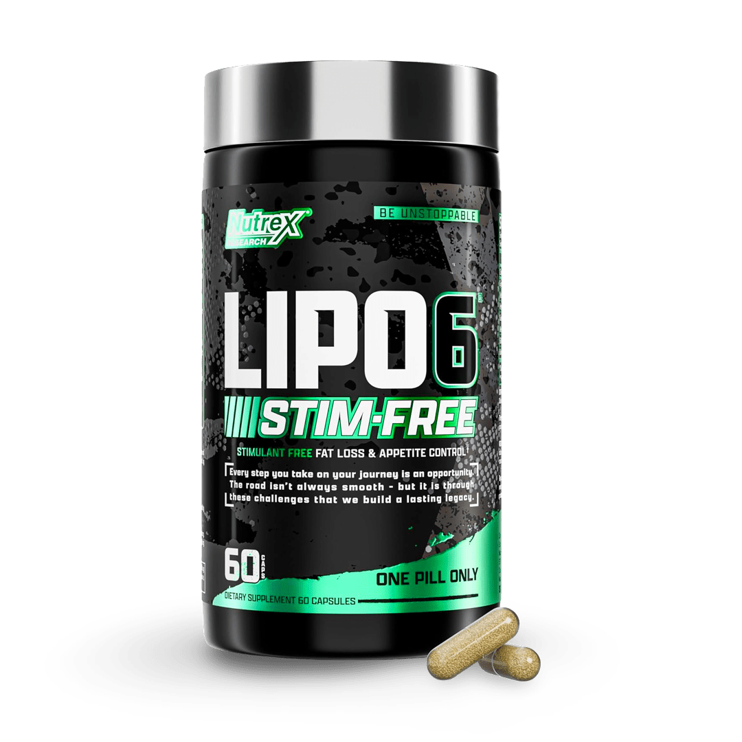 Nutrex Lipo - 6 Black Stim - Free (libre de estimulantes) 60 capsulas. Envío todo Costa Rica - CR Suplementos Costa Rica