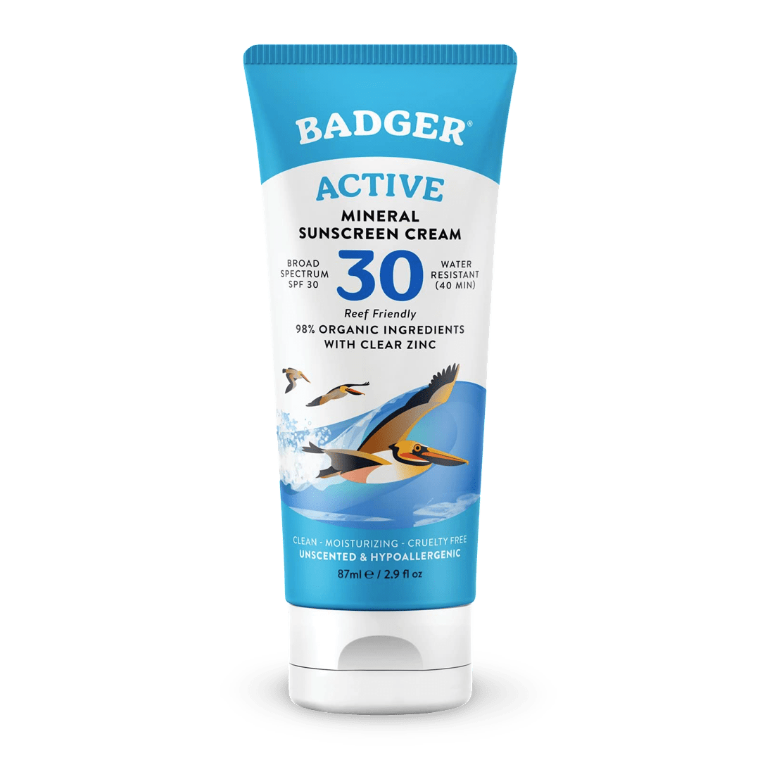 Protector Solar Mineral Badger Active SPF 30 – 87 ml - CR Suplementos Costa Rica
