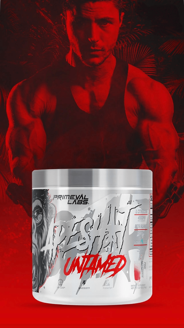 Untamed Ape Sh*t preentreno, energía, rendimiento, óxido nítrico, 40 servidas. Envío a todo el país 🇨🇷 - CR Suplementos Costa Rica