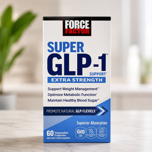 Force Factor Super GLP-1 Support Extra Strength – 60 cápsulas CR Suplementos Costa Rica.