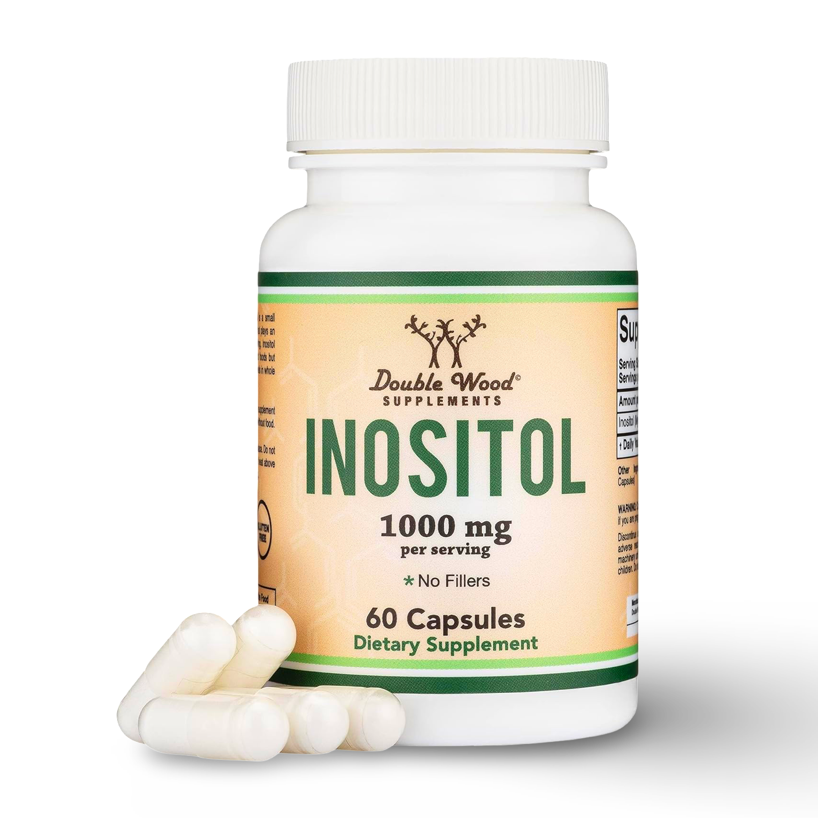 Inositol 1000 mg (Myo-Inositol) | Equilibrio Femenino y Bienestar. CR Suplementos Costa Rica.