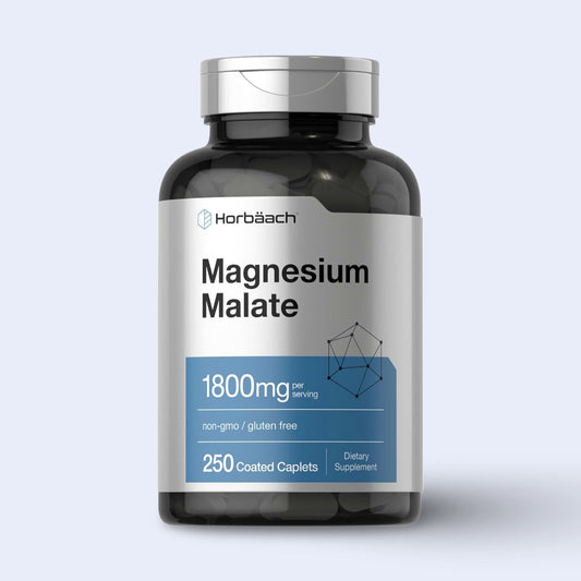Magnesium Malate 1800 mg – Energía Celular y Soporte Muscular CR Suplementos