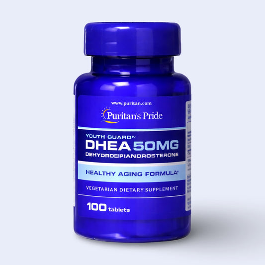 DHEA 50mg 100 tabletas. Precursor de Testosterona. - CR Suplementos Costa Rica