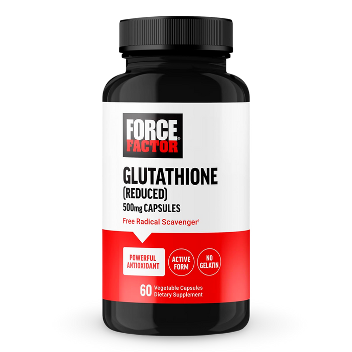 Force Factor Glutathione (Glutation) 500mg 60 caps. CR Suplementos Costa Rica