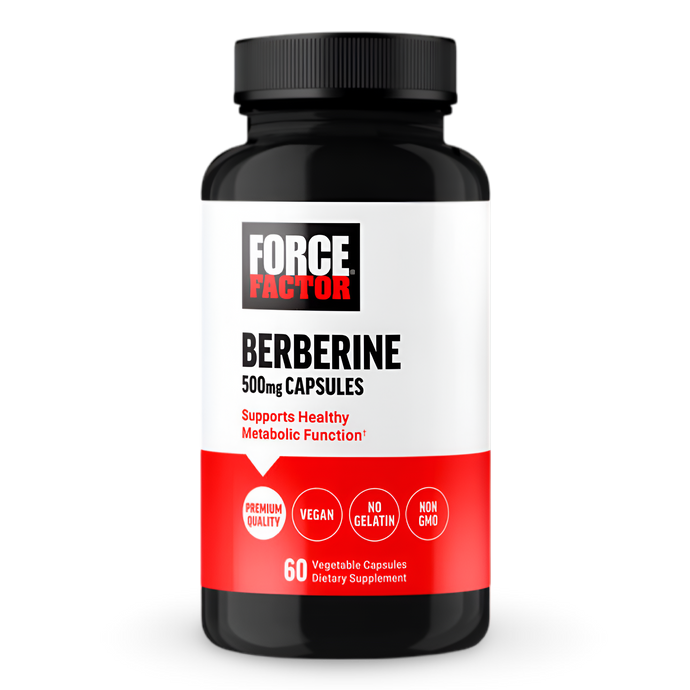 Force Factor Berberine (Berberina) 500mg 60 caps. CR Suplementos Costa Rica