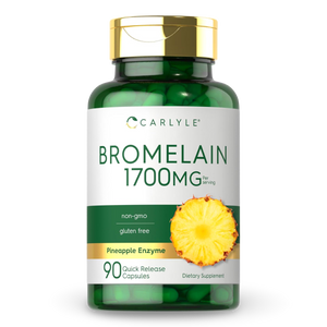 Carlyle Bromelina (Bromelain) 1700mg 90 cápsulas. Envío a todo Costa Rica.