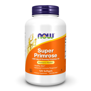 Now Foods Super Primrose Oil (aceite de onagra) 1300mg 120 cápsulas. CR Suplementos Costa Rica