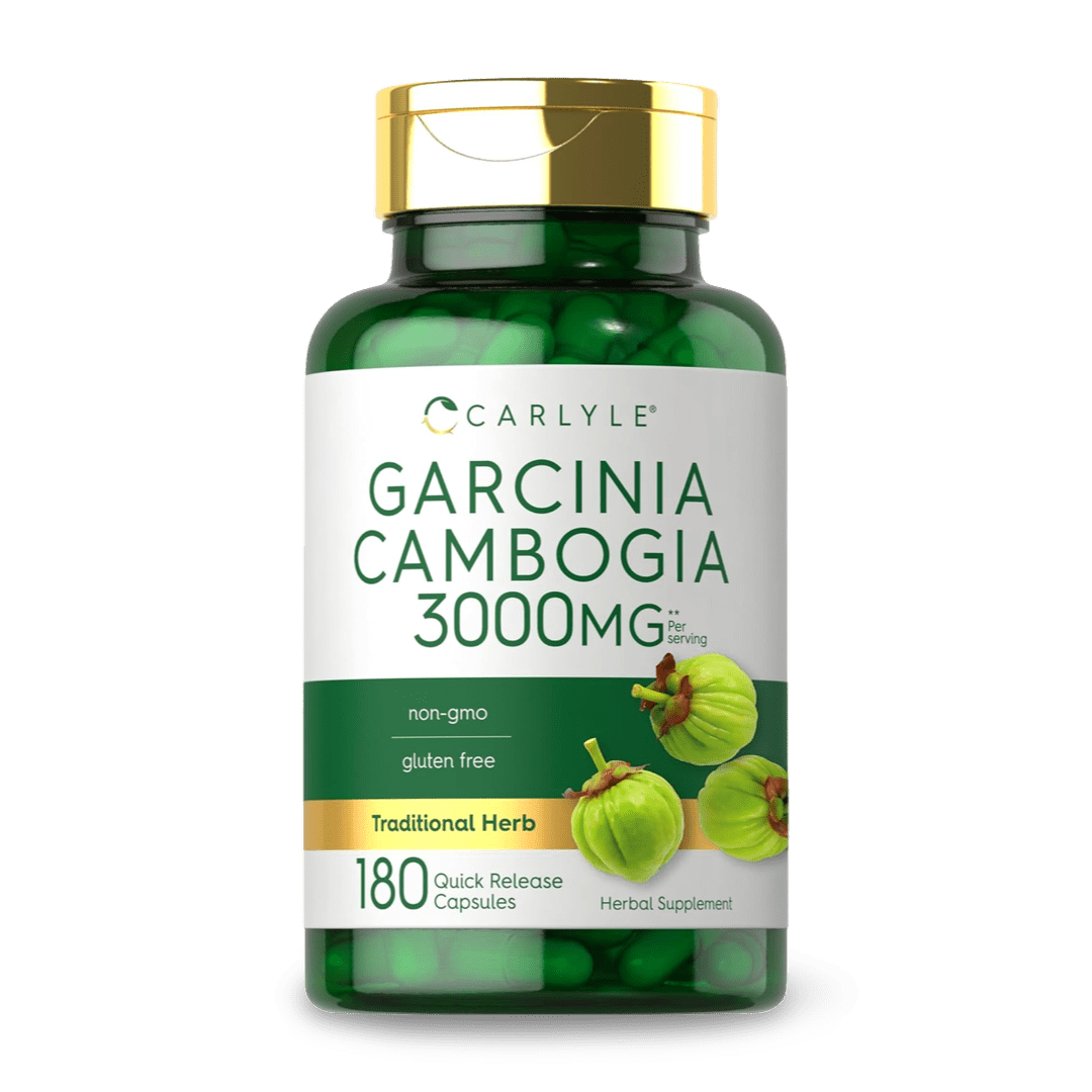 Carlyle Garcinia Cambogia 3000 mg 180 cápsulas. - CR Suplementos Costa Rica