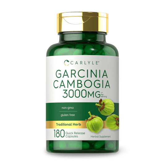 Carlyle Garcinia Cambogia 3000 mg 180 cápsulas. - CR Suplementos Costa Rica