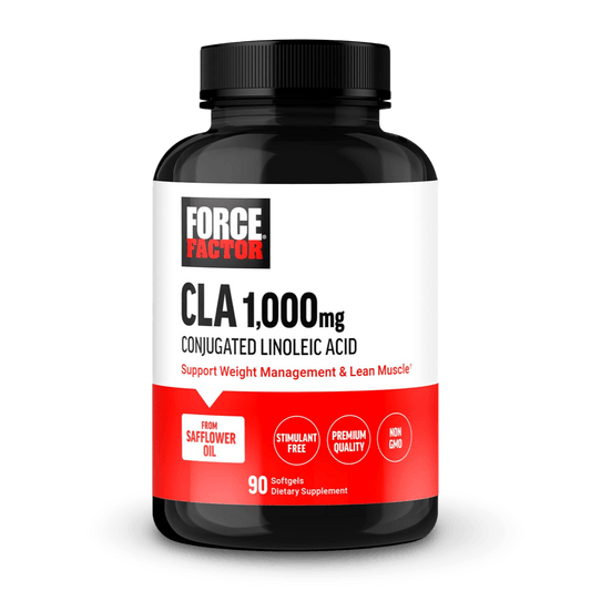 CLA 1000 mg – Force Factor (90 Cápsulas Blandas) - CR Suplementos Costa Rica
