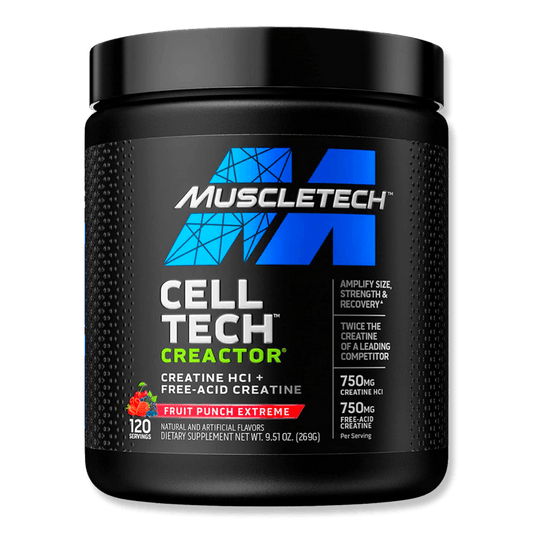 Creatina HCL MuscleTech Cell - Tech Creactor 120 servidas. Envío todo Costa Rica - CR Suplementos Costa Rica