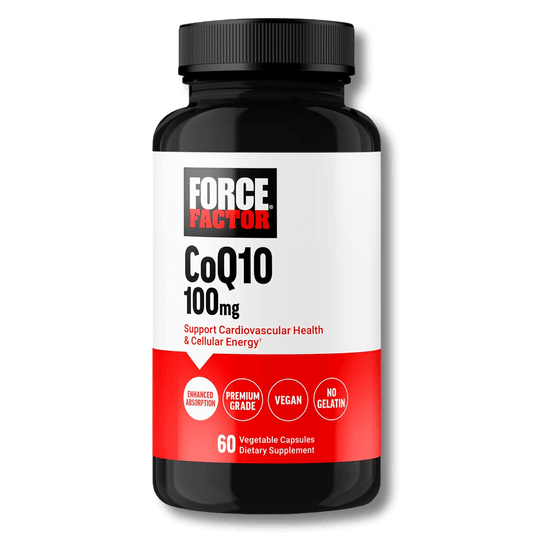 Force Factor Coenzima CoQ10 100mg 60 caps. Envío todo Costa Rica - CR Suplementos Costa Rica