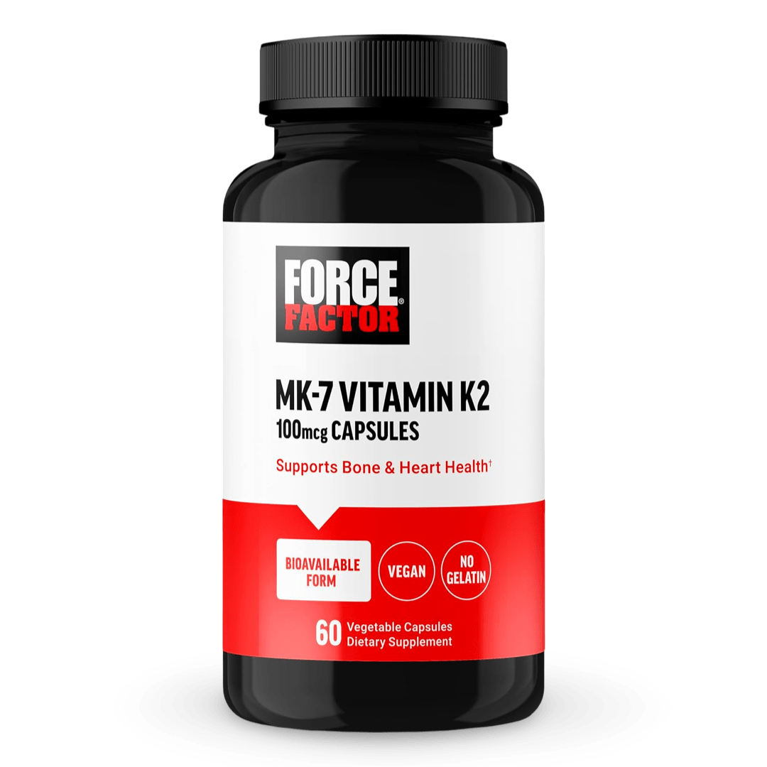 Force Factor MK - 7 Vitamina K2 100mcg 60 caps. Envío todo Costa Rica - CR Suplementos Costa Rica