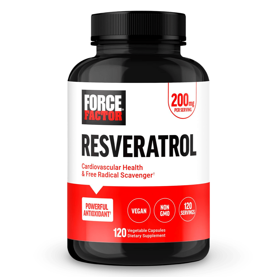 Force Factor Resveratrol 200mg 120 caps. Envío todo Costa Rica - CR Suplementos Costa Rica