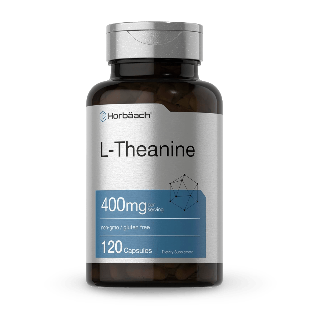 L - Theanine 400 mg – Horbäach 120 cápsulas. Envío a todo el país 🇨🇷 - CR Suplementos Costa Rica
