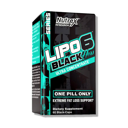 Lipo 6 Black Ultra Hers fórmula para Mujeres 60 cápsulas. Termogénico acelerador del metabolismo y control de apetito. - CR Suplementos Costa Rica