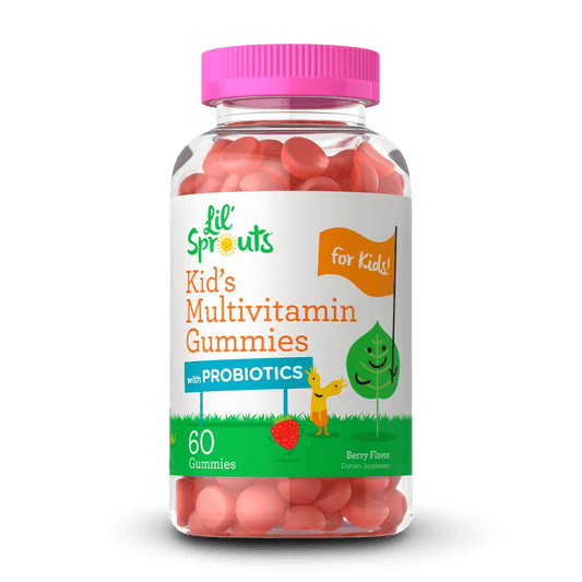 Multivitaminas para Niños con Probióticos – Lil' Sprouts (60 gomitas) - CR Suplementos Costa Rica
