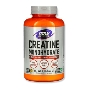 NOW Foods Creatina Monohidrato en Polvo 45 servidas 227 gramos Constructor de Masa Muscular y Producción de Energía - CR Suplementos Costa Rica