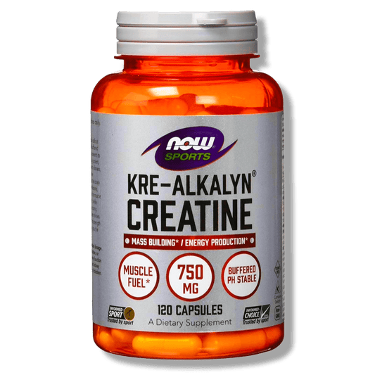NOW Foods Kre - Alkalyn Buffered Creatina Monohidrato 120 cápsulas Envio todo Costa Rica - CR Suplementos Costa Rica