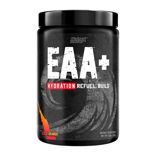 Nutrex EAAs + BCAA en polvo | Recuperación muscular, fuerza, construcción muscular, resistencia | 8g de Aminoácidos esenciales + electrolitos | 30 servidas - CR Suplementos Costa Rica