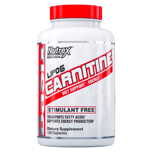 Nutrex L - Carnitina 1000 mg, 120 cápsulas. Envío a todo Costa Rica - CR Suplementos Costa Rica