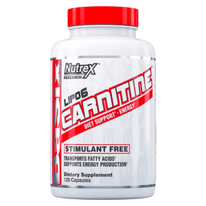 Nutrex L - Carnitina 1000 mg, 120 cápsulas. Envío a todo Costa Rica - CR Suplementos Costa Rica