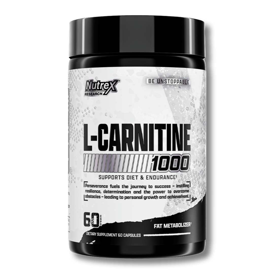 Nutrex L - Carnitina 1000 mg, 60 cápsulas. Envío a todo Costa Rica - CR Suplementos Costa Rica