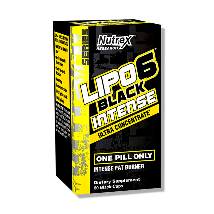 Nutrex Lipo - 6 Black Intense Ultra Concentrate 60 cápsulas. Envío todo Costa Rica - CR Suplementos Costa Rica