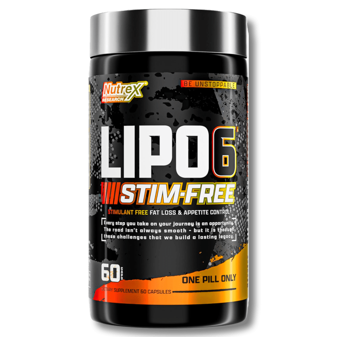 Nutrex Lipo - 6 Black Stim - Free (libre de estimulantes) 60 capsulas. Envío todo Costa Rica - CR Suplementos Costa Rica