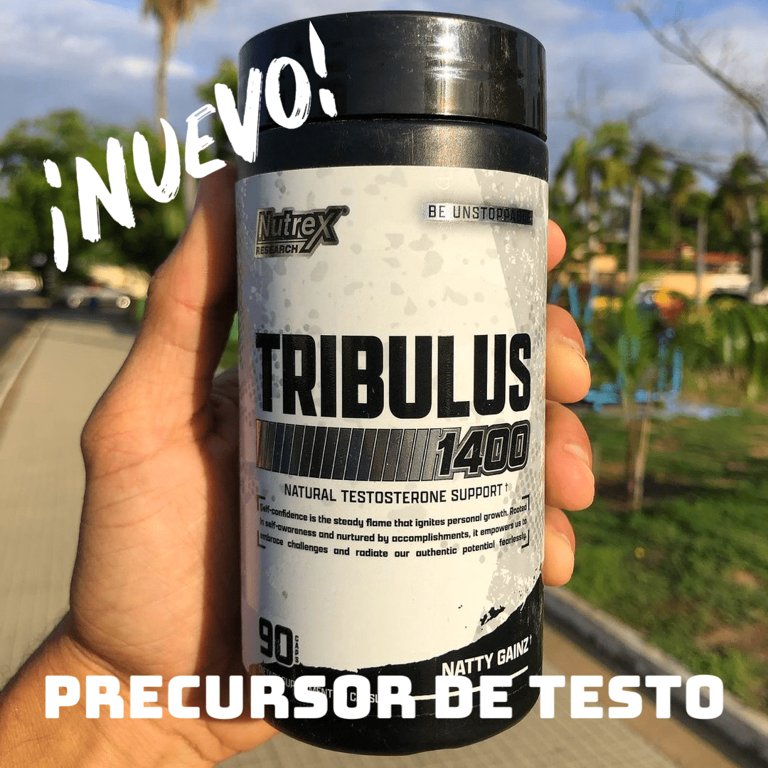 Nutrex Tribulus 1400 mg – Vitalidad Masculina Natural (90 cápsulas). Envío a todo el país 🇨🇷 - CR Suplementos Costa Rica