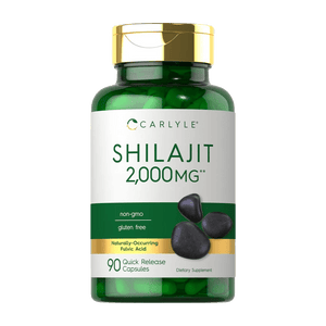 Shilajit para hombres y mujeres apoya la energía y la salud cerebral, 2,000 mg 90 caps. Envío todo Costa Rica - CR Suplementos Costa Rica